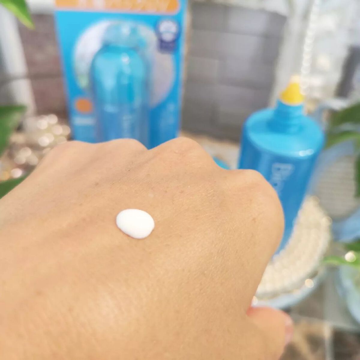 ビオレUV アクアリッチ アクアプロテクトローション(水層パック)/ビオレ/日焼け止めローションを使ったクチコミ(3枚目)