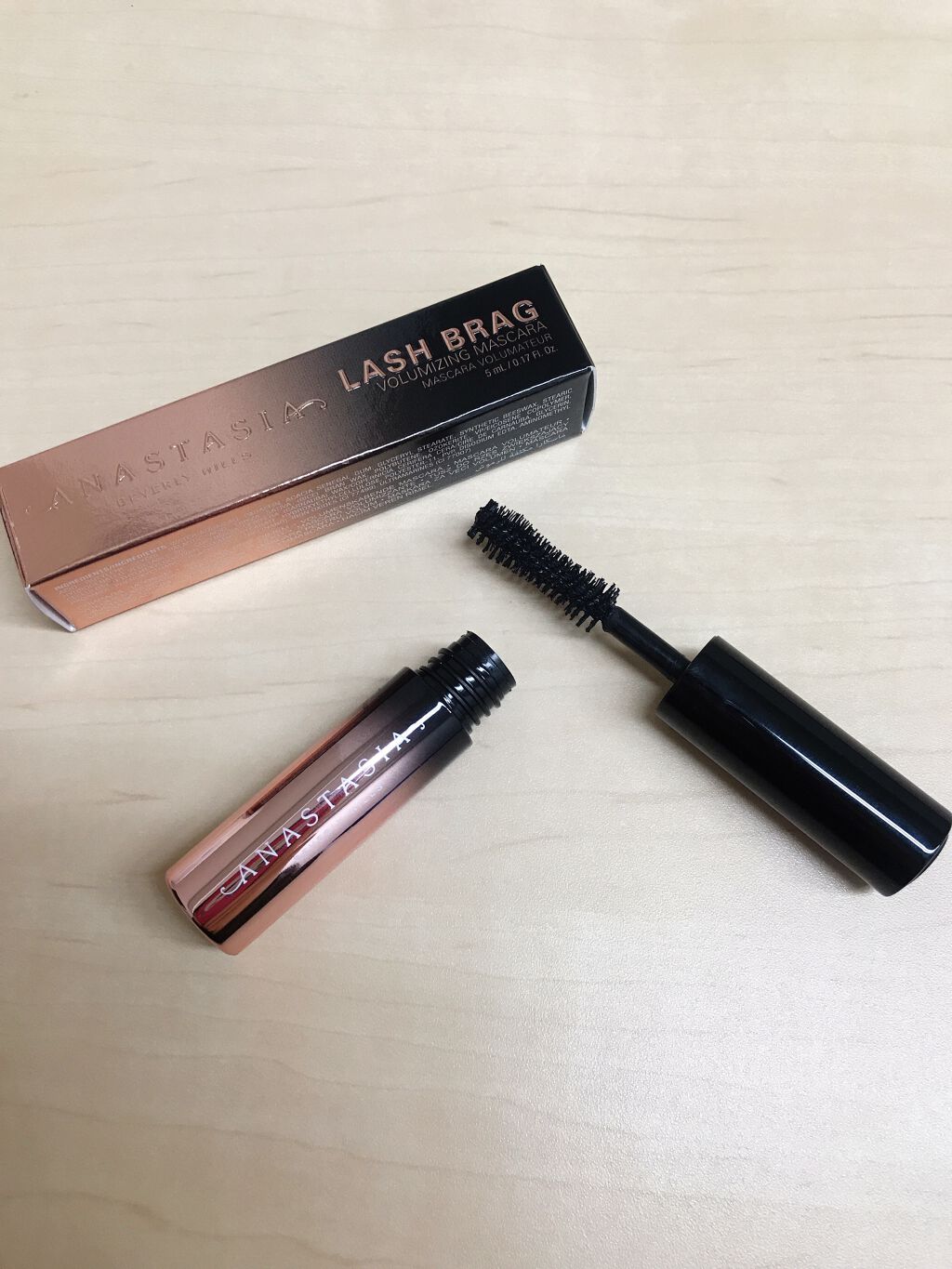 LASH BRAG VOLUMIZING MASCARA mini/アナスタシア ビバリーヒルズ/マスカラを使ったクチコミ（2枚目）