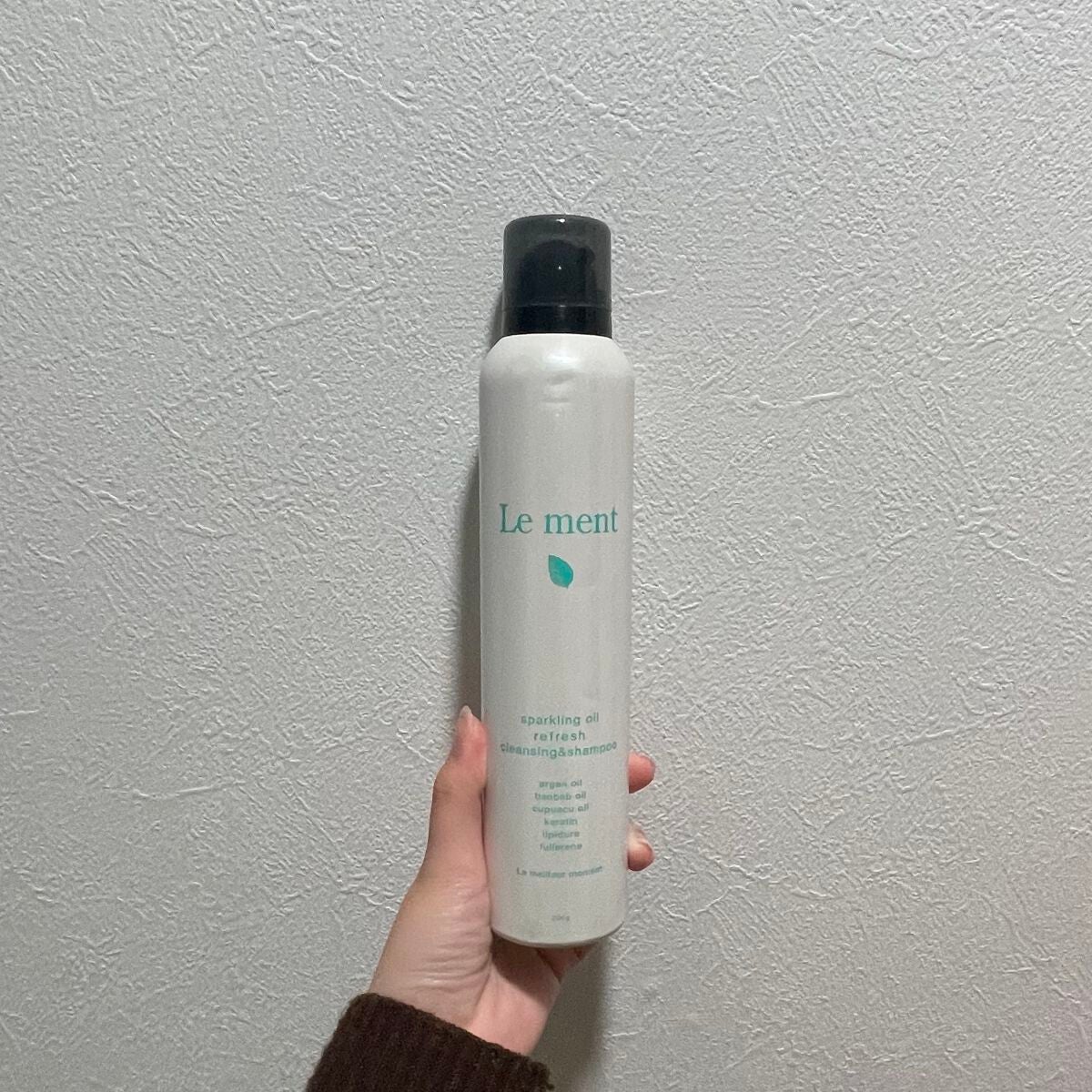 スパークリングオイル リフレッシュクレンジング&シャンプー/Le ment/市販シャンプーを使ったクチコミ(1枚目)