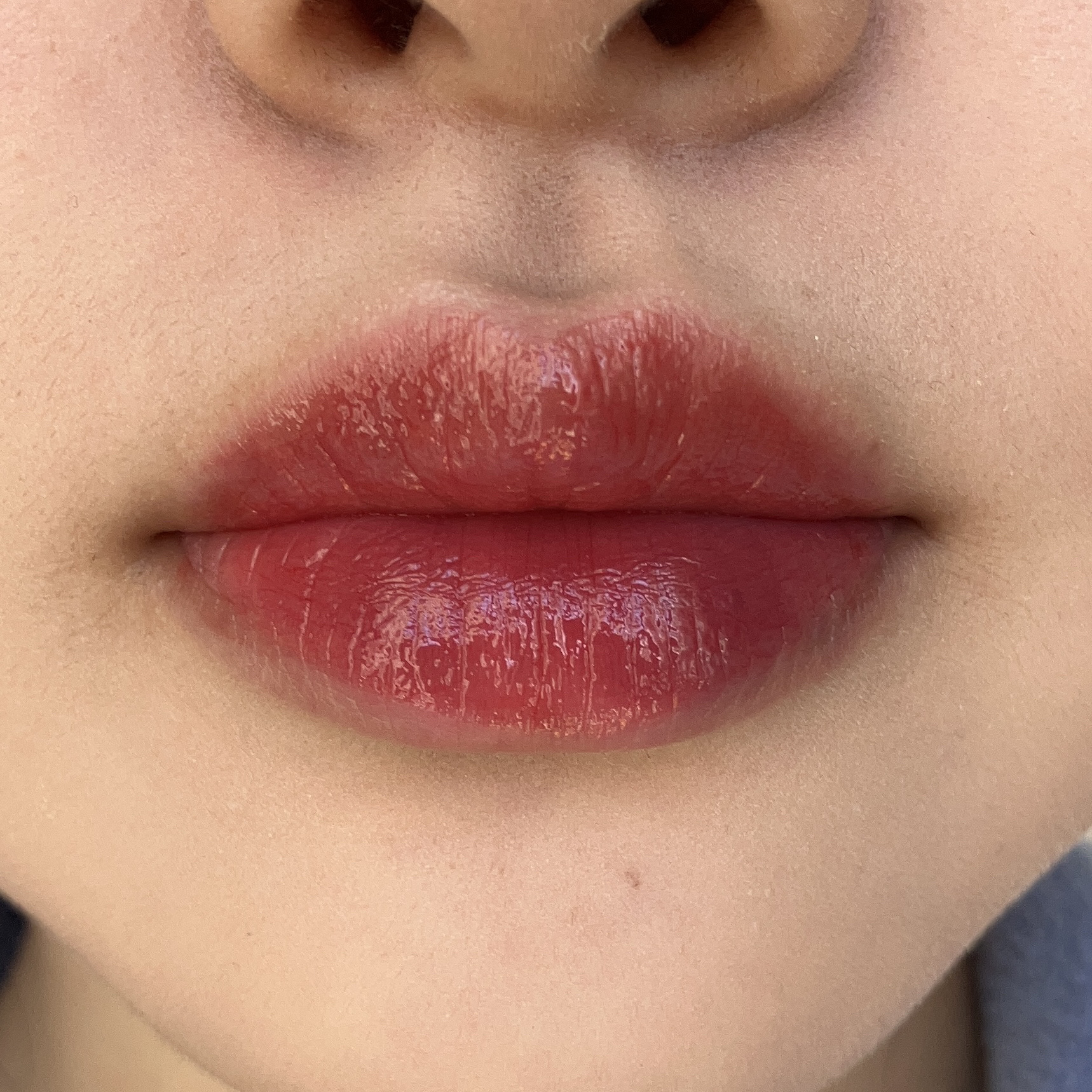 ゲットイットティントグレーズバーム/TONYMOLY/リップティントを使ったクチコミ（2枚目）