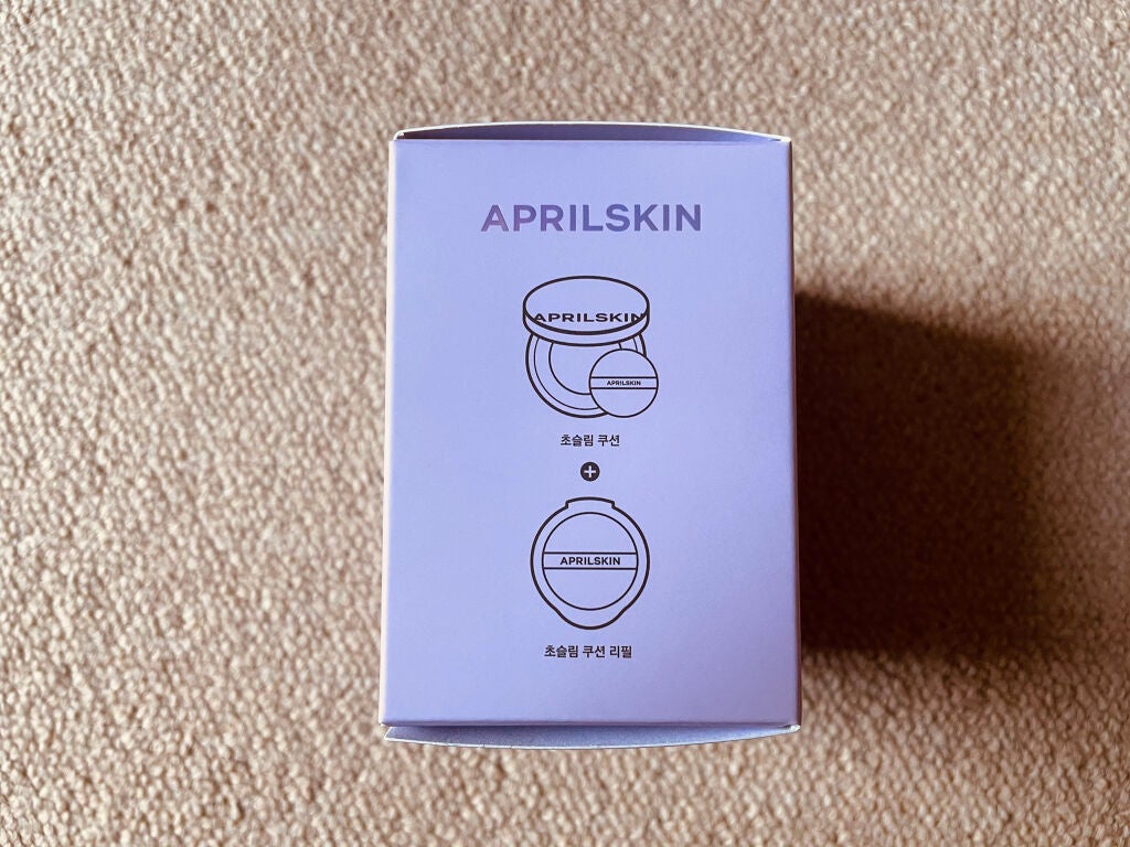 ウルトラスリムクッション+レフィルセット/APRILSKIN/クッションファンデーションを使ったクチコミ(7枚目)