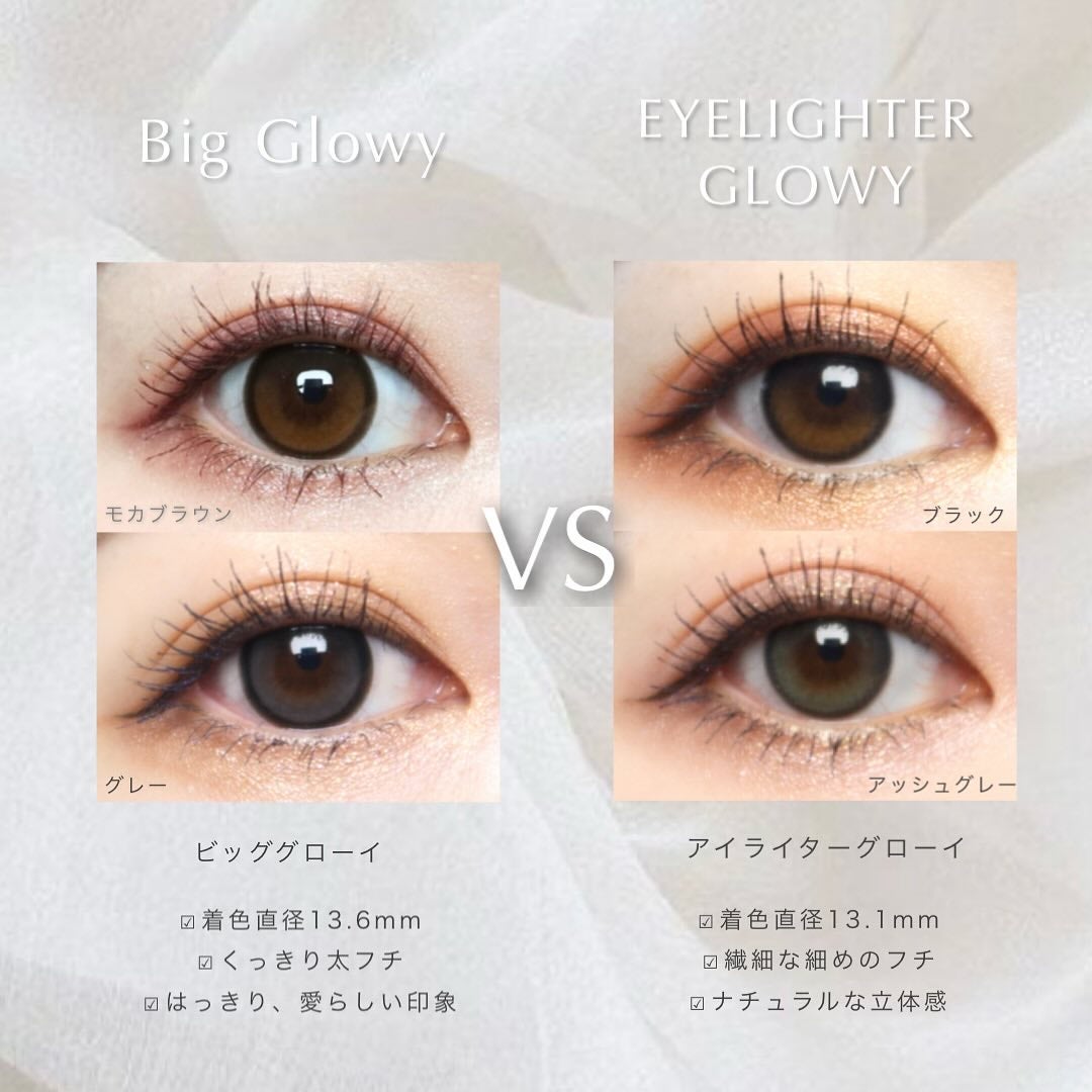 Eyelighter Glowy 1Month/OLENS/カラーコンタクトレンズを使ったクチコミ(2枚目)