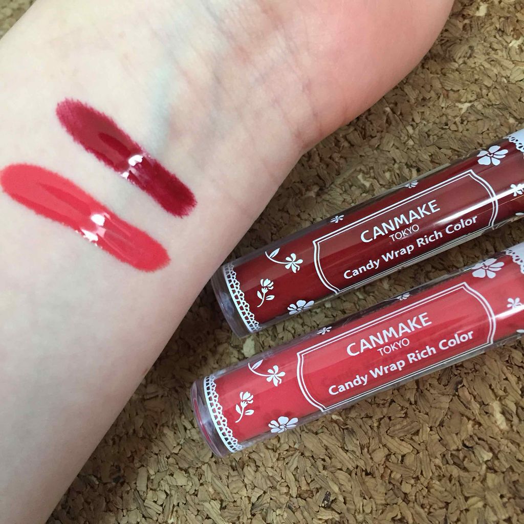 キャンディラップリッチカラー/キャンメイク/リップグロスを使ったクチコミ（2枚目）