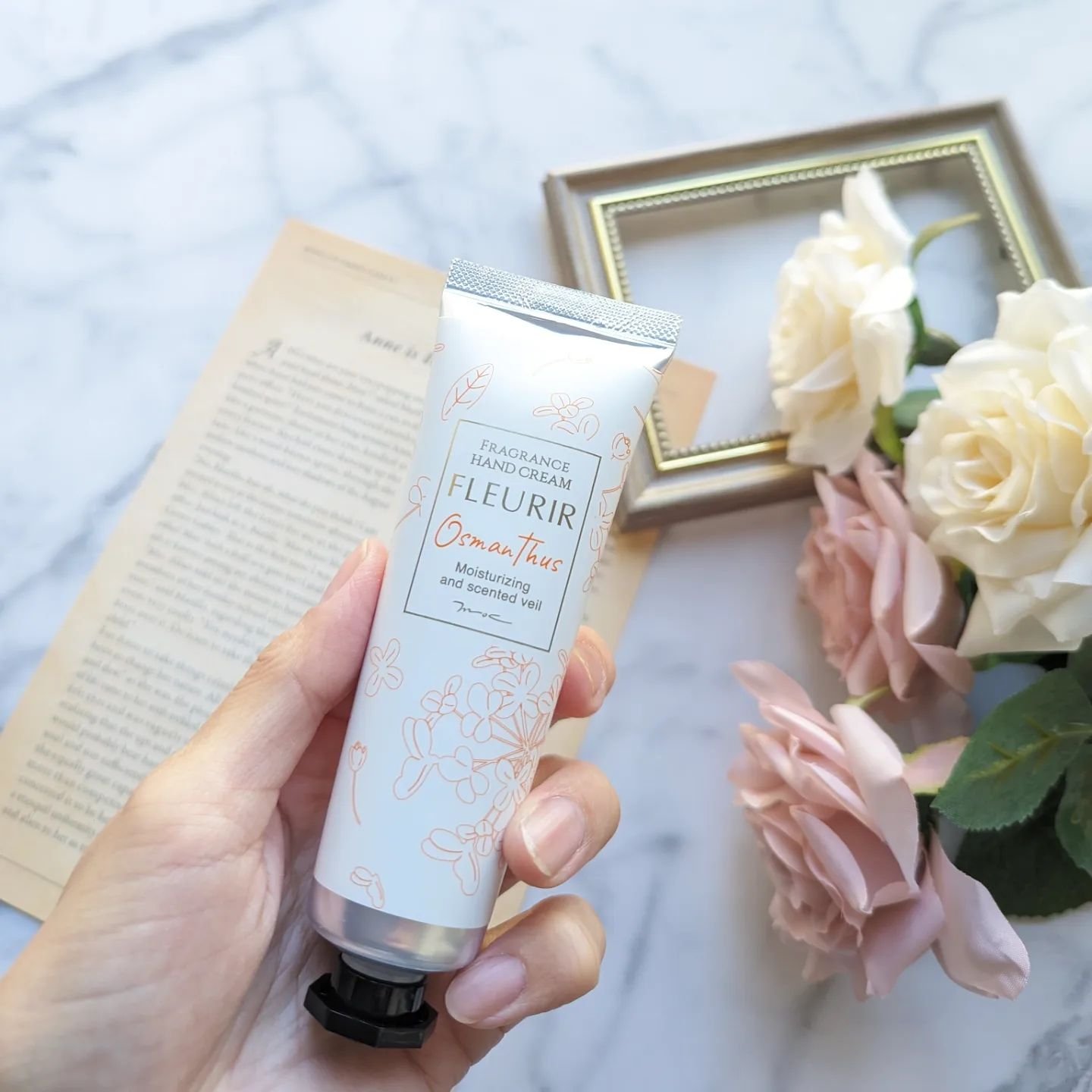 フルリール ハンドクリーム オスマンサス /MOC/ハンドクリームを使ったクチコミ（3枚目）