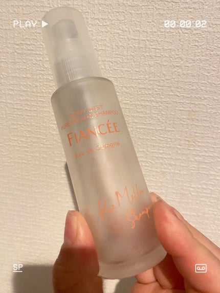 ボディミスト ピュアメロウシャンプー		/フィアンセ/香水(レディース)を使ったクチコミ(1枚目)