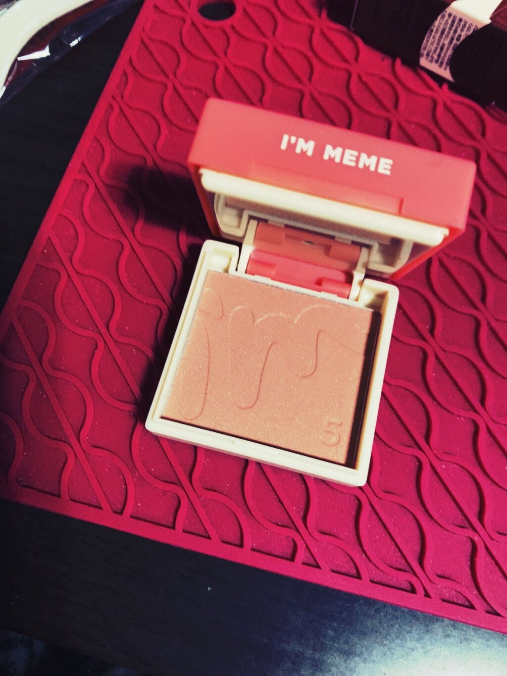 マルチキューブ/i’m meme/アイシャドウパレットを使ったクチコミ(2枚目)
