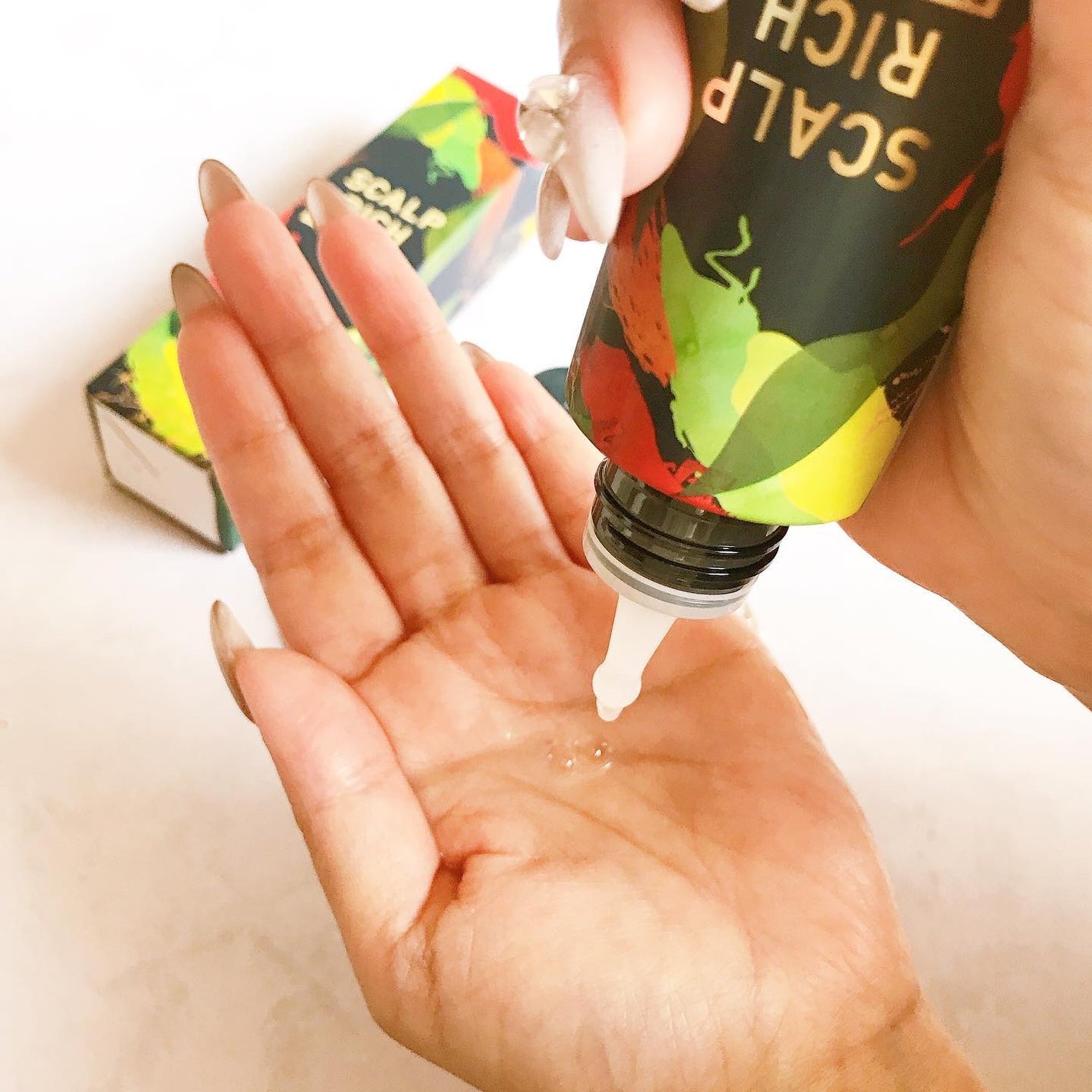 スカルプリッチ プロフェッショナル/日清食品/頭皮ローションを使ったクチコミ(3枚目)