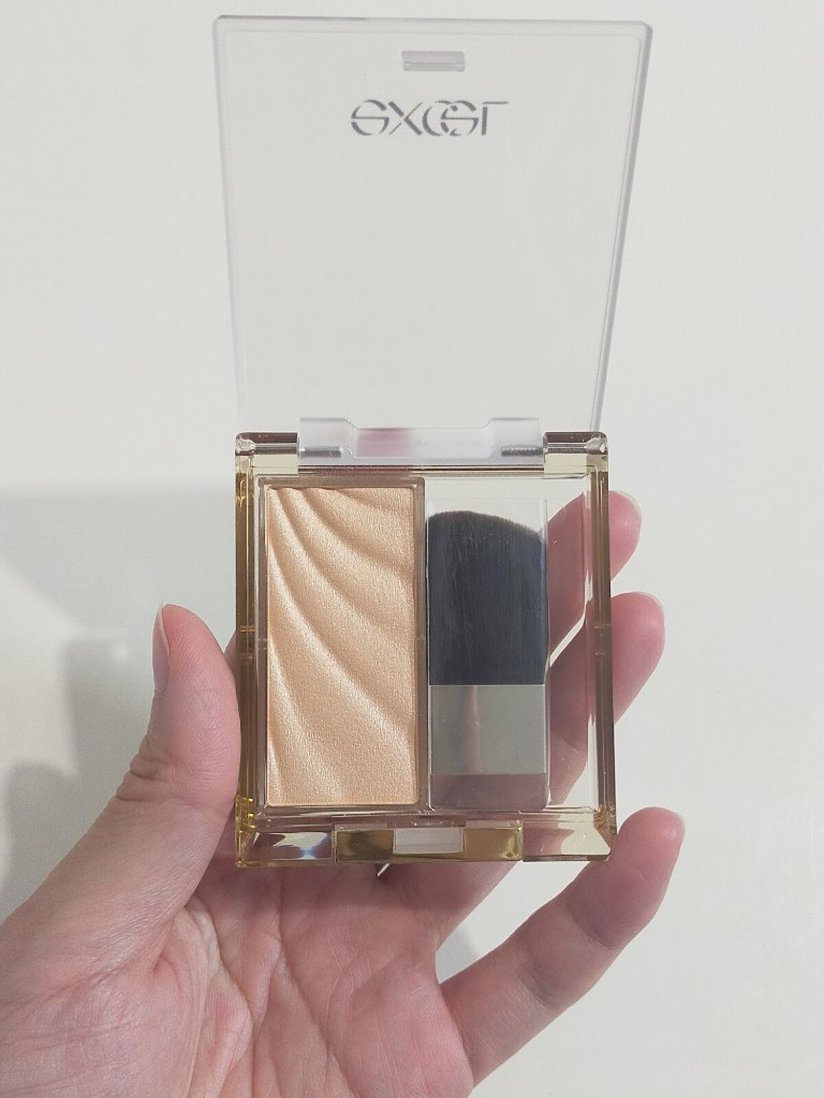 ドレープド シマーグロウ/excel/パウダーハイライトを使ったクチコミ（1枚目）