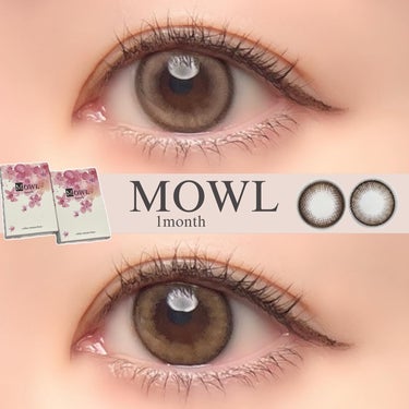 MOWL/MOWL/１ヶ月（１MONTH）カラコンを使ったクチコミ（1枚目）