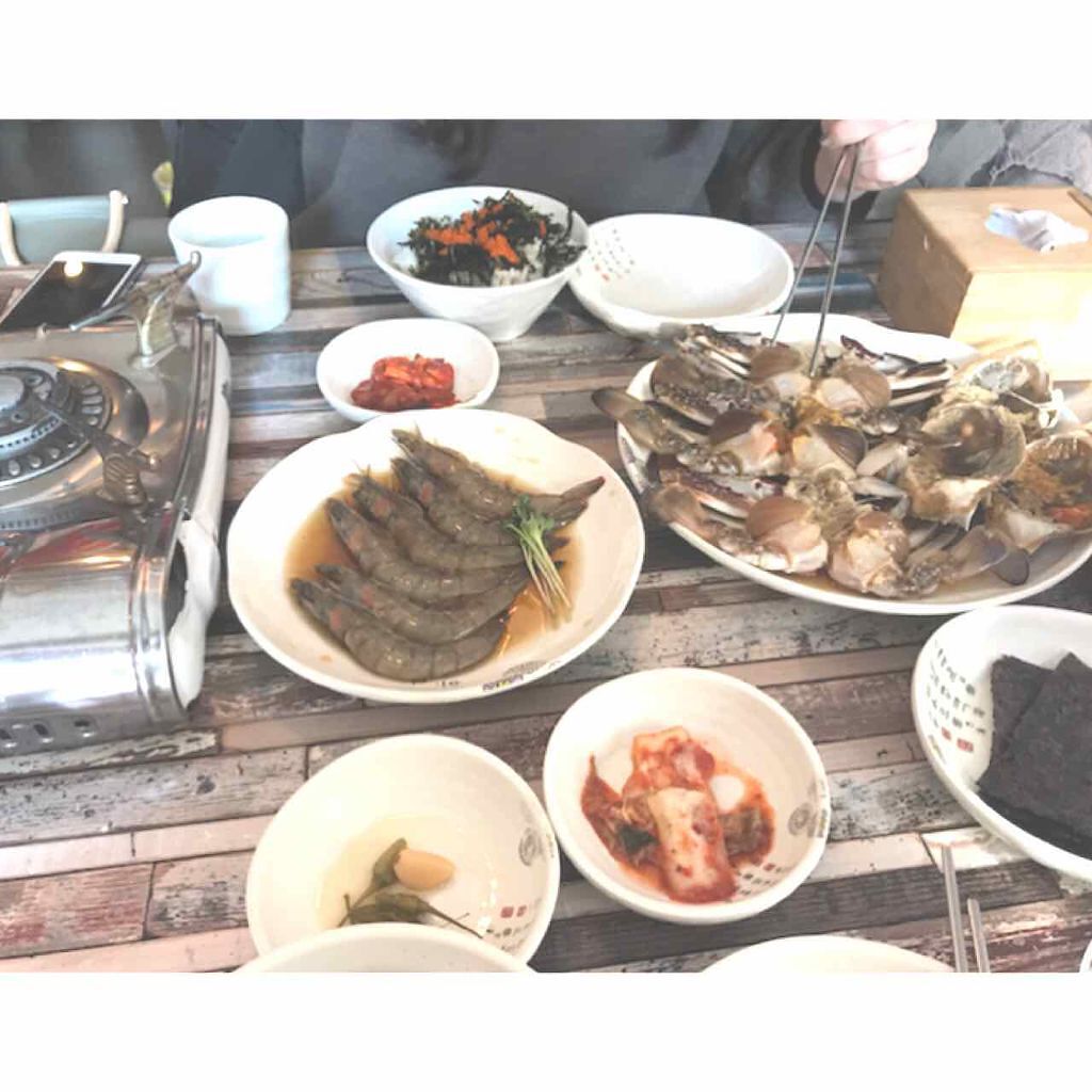 카스미 on LIPS 「韓国旅行✈️🦐グルメ🦀弘益ケジャン/홍익게장日本語メニュー有!..」(1枚目)
