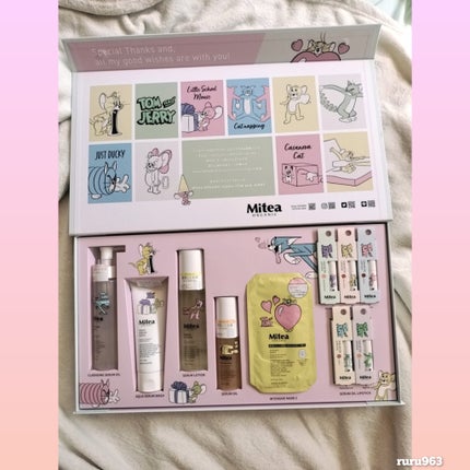 ミティア オーガニック トムとジェリー デザインオールスターセットのクチコミ「#PR
ミティア オーガニック
トムとジェリー デザインオールスターセット
トムジェリ好.....」(3枚目)