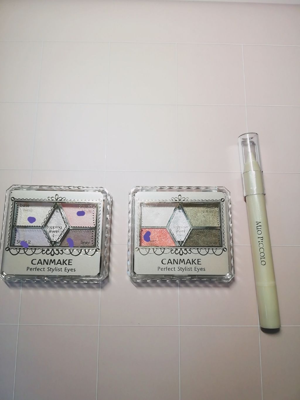 【旧品】パーフェクトスタイリストアイズ/キャンメイク/アイシャドウパレットを使ったクチコミ（2枚目）