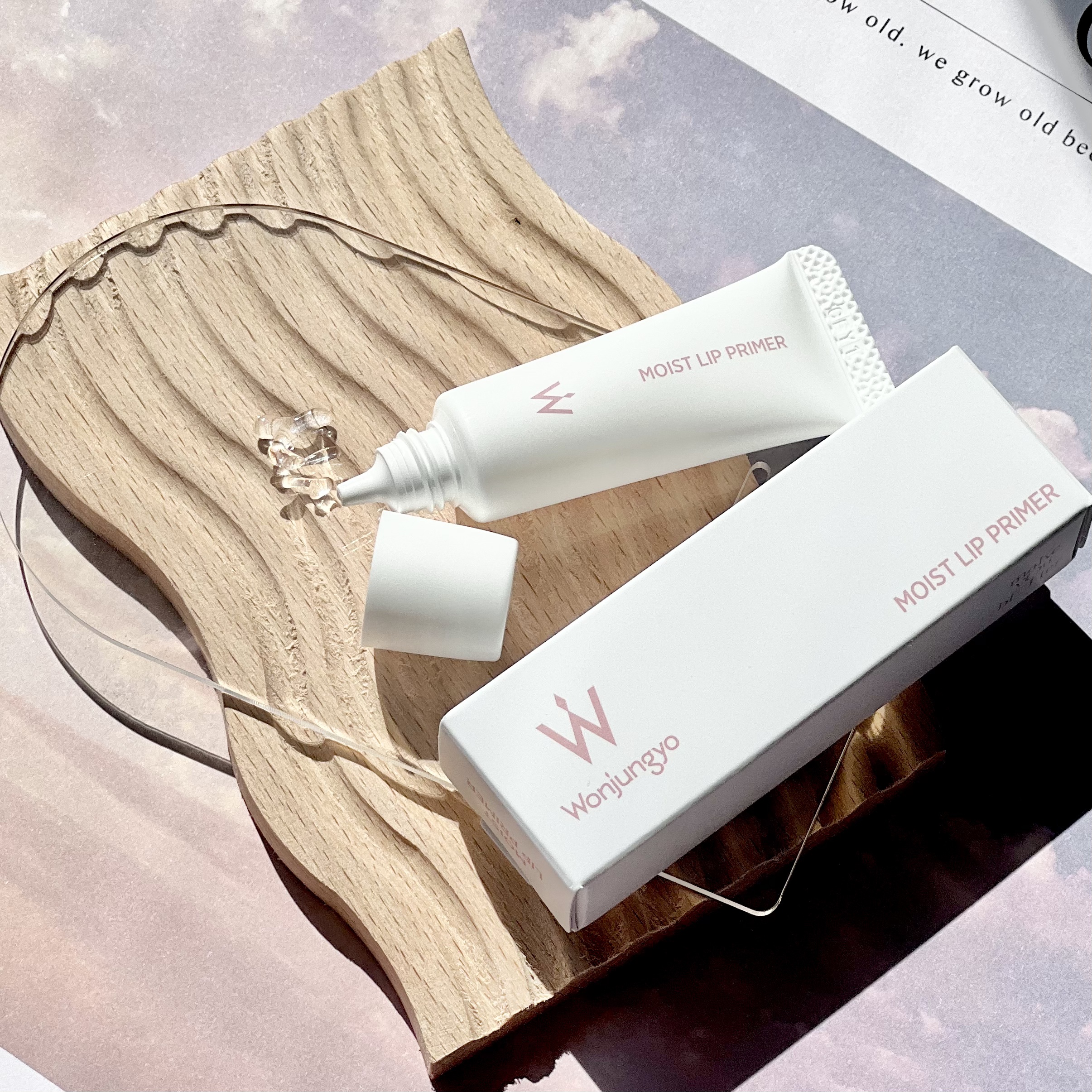 ウォンジョンヨ モイストリッププライマー　/Wonjungyo/リップオイルを使ったクチコミ（2枚目）