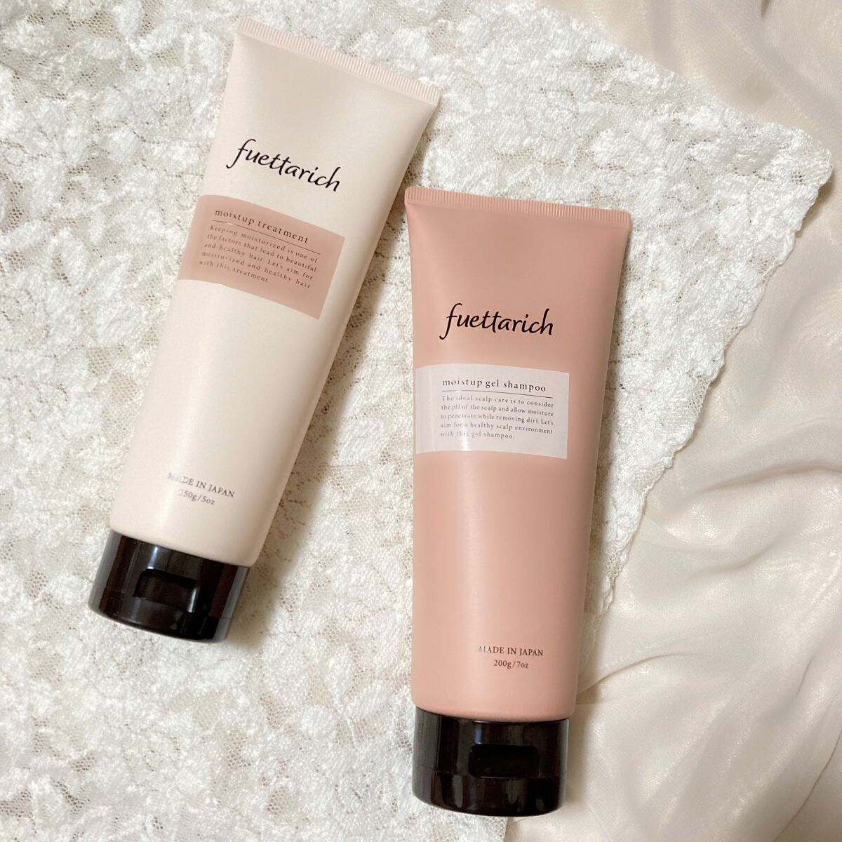 モイストアップ ジェル シャンプー/トリートメント/fuettarich (フエッタリッチ)/サロンシャンプーを使ったクチコミ（1枚目）