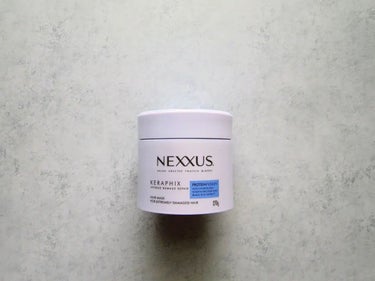 NEXXUS(ネクサス) インテンスダメージリペア ヘアマスクのクチコミ「髪のタンパク質に着目したヘアケアシリーズ。

水色のパッケージの『インテンスダメージリペア』は.....」（1枚目）
