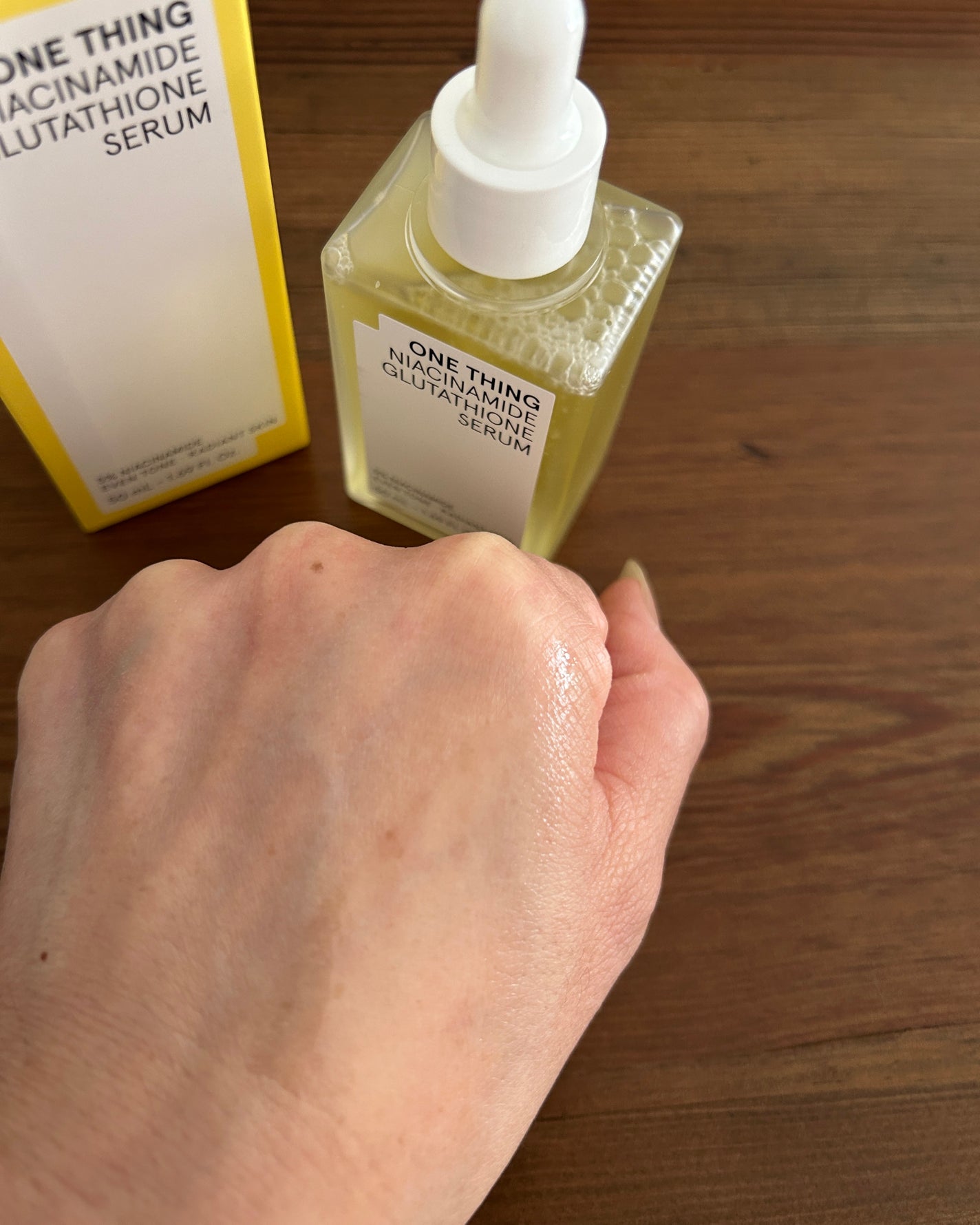 ナイアシンアミドグルタチオンセラム/ONE THING/美容液を使ったクチコミ(4枚目)