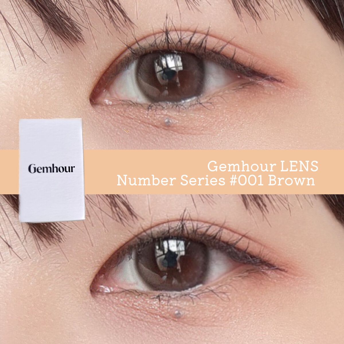Number Series/Gemhour lens/カラーコンタクトレンズを使ったクチコミ（1枚目）