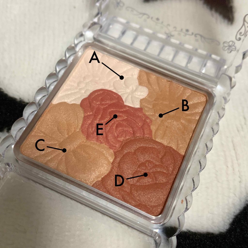 グロウフルールチークス/キャンメイク/パウダーチークを使ったクチコミ（3枚目）