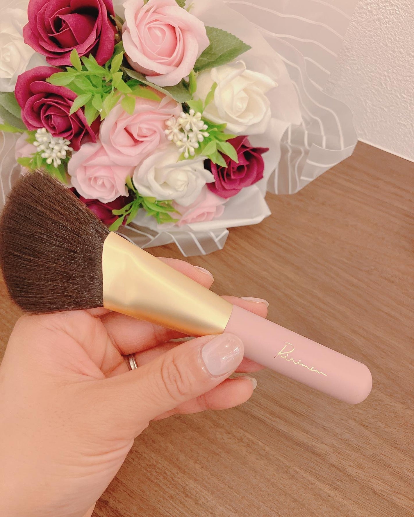 フェイスラインブラシ/Ririmew/メイクブラシを使ったクチコミ(3枚目)