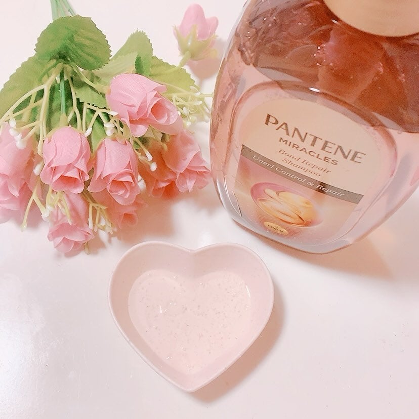 ミラクルズ うねりコントロール&リペア ボンドリペア シャンプー/トリートメント/パンテーン/市販シャンプーを使ったクチコミ(2枚目)