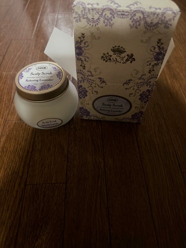 SABON ヘッドスクラブ リラクシング(ラベンダー)のクチコミ「SABON　ヘッドスクラブ リラクシング　ラベンダーを購入して使用してだいぶ経つのでレビューし.....」（1枚目）