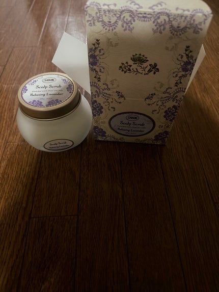ヘッドスクラブ リラクシング(ラベンダー)/SABON/ヘッドスクラブを使ったクチコミ(1枚目)