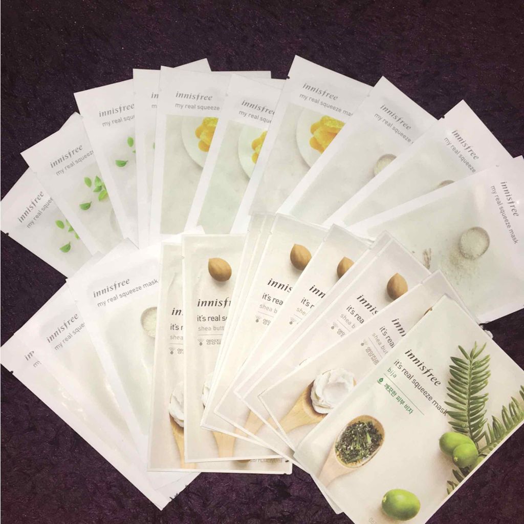 マイリアル スクイーズ マスクシート/innisfree/シートマスク・パックを使ったクチコミ(1枚目)