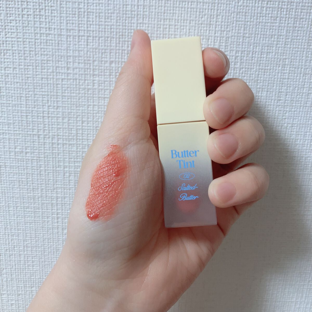 クリームドゥバターティント/dasique/リップティントを使ったクチコミ（3枚目）