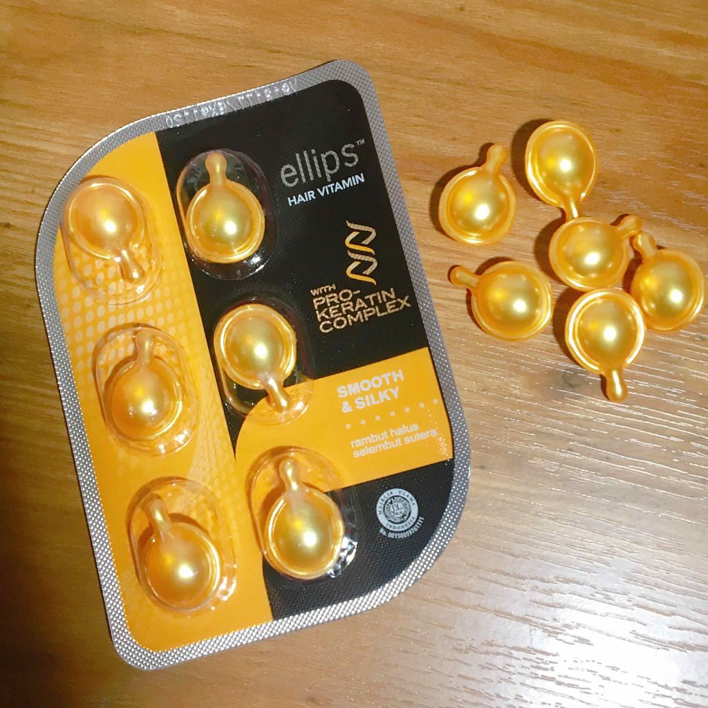 ヘアーオイル【トリートメント】/ellips/ヘアオイルを使ったクチコミ(1枚目)