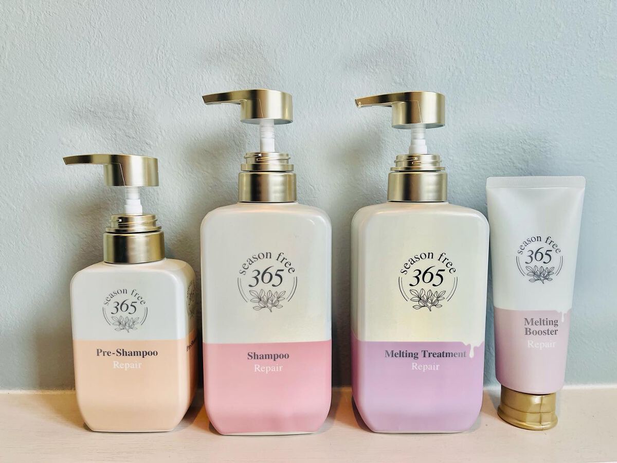 リペア メルティングブースター/season free 365/アウトバストリートメントを使ったクチコミ（1枚目）