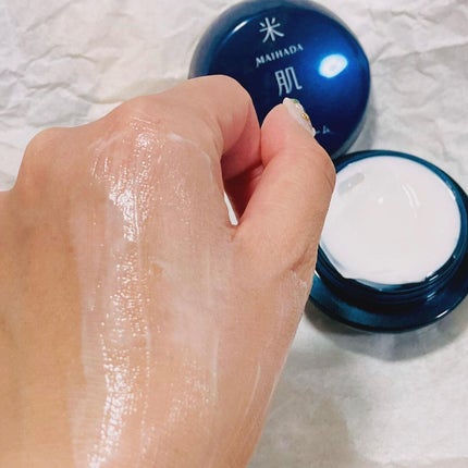 肌潤クリーム/米肌/フェイスクリームを使ったクチコミ(7枚目)