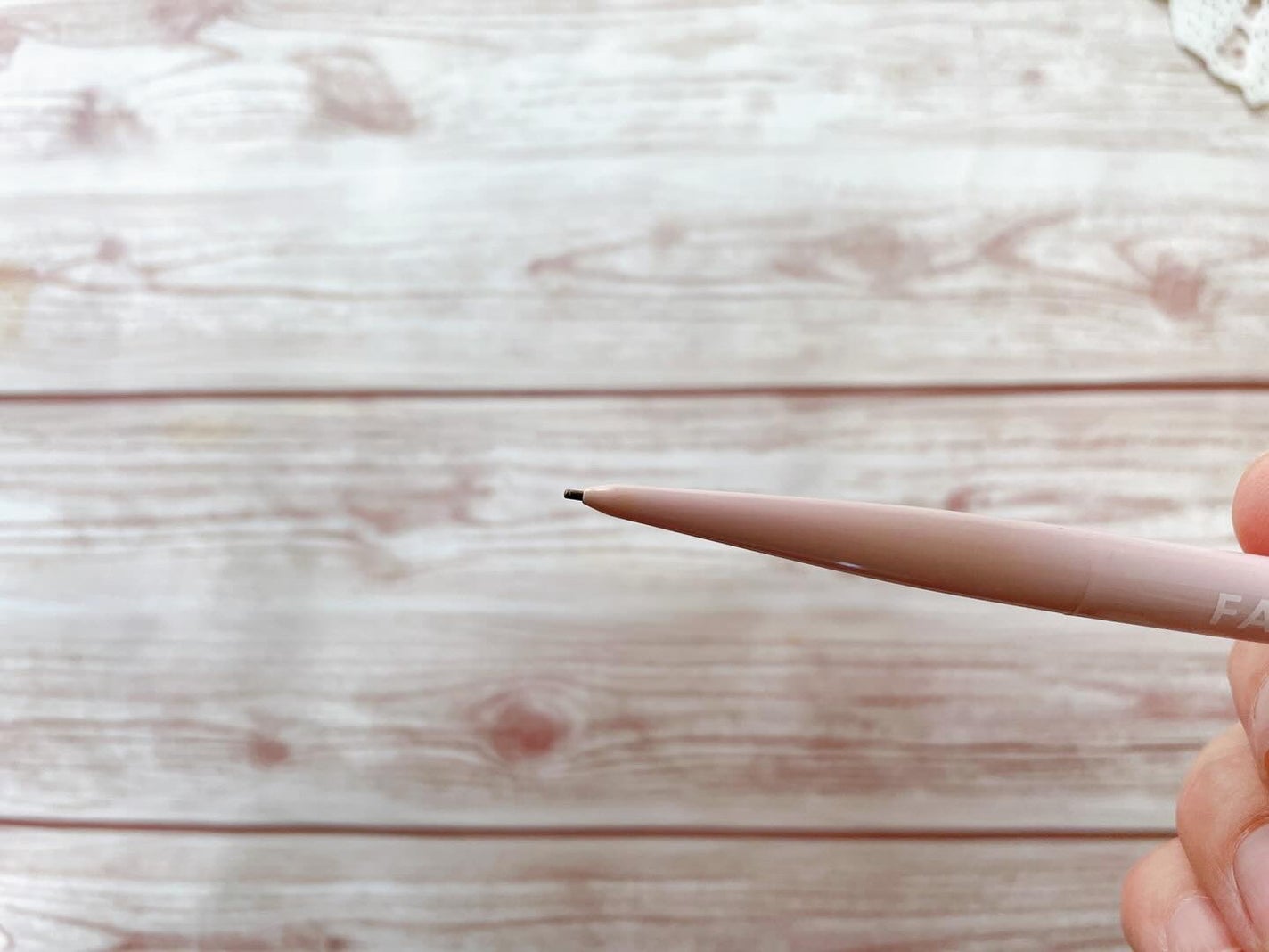 ウォータープルーフ アイブロウ(超極細芯)/FASIO/アイブロウペンシルを使ったクチコミ(2枚目)