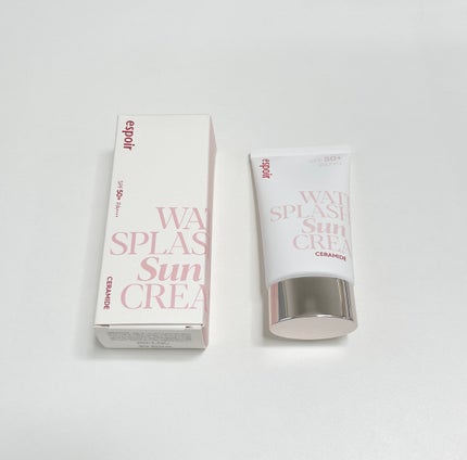 ウォータースプラッシュサンクリーム セラミド/espoir/日焼け止めクリームを使ったクチコミ(3枚目)