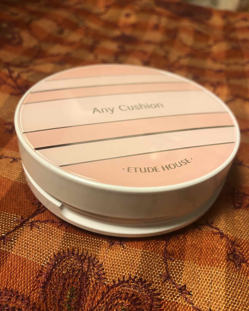 エニークッション オールデイパーフェクト/ETUDE/クッションファンデーションを使ったクチコミ(1枚目)