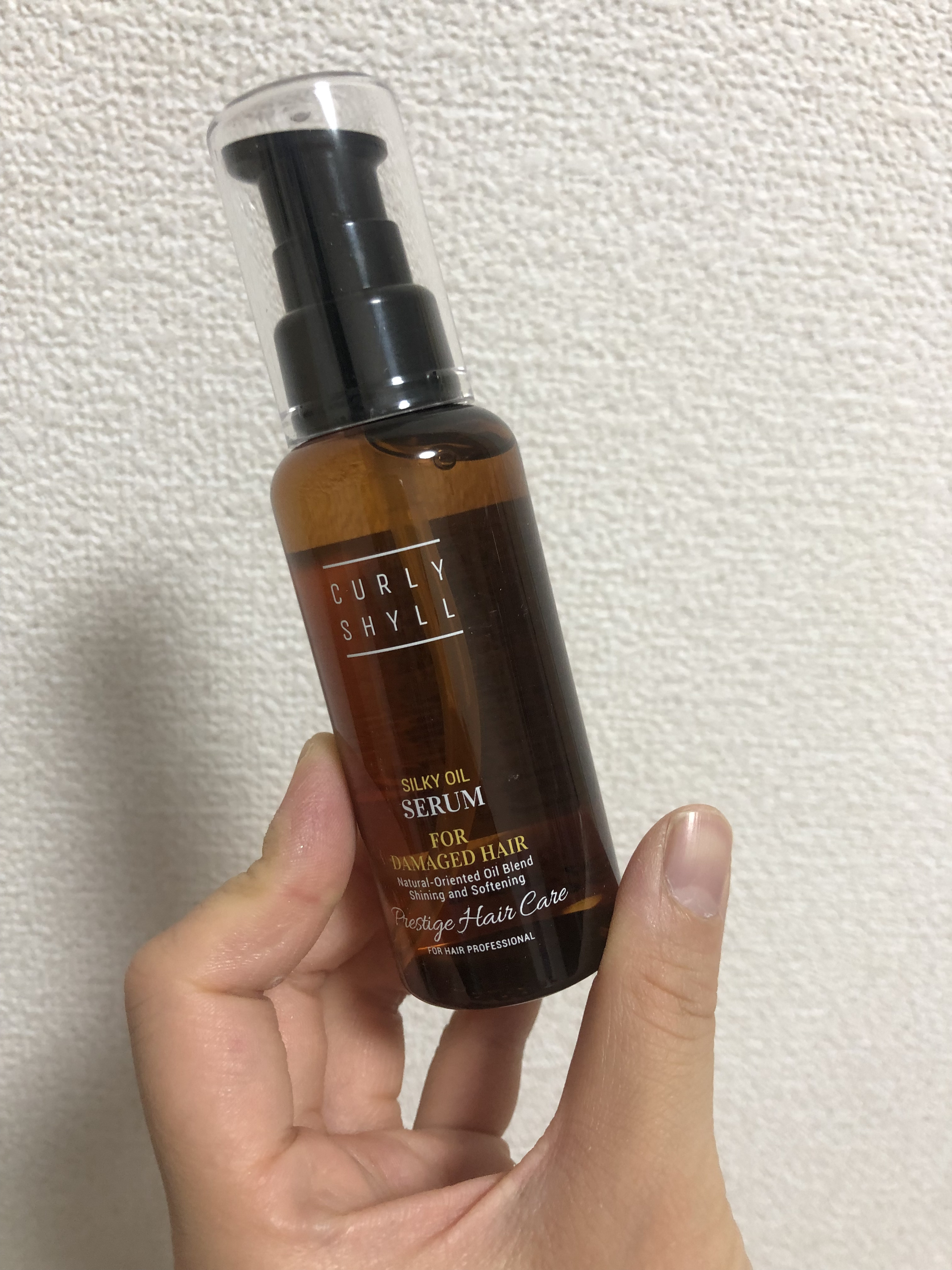 SILKY OIL SERUM/CULRY SHYLL/ヘアオイルを使ったクチコミ（2枚目）
