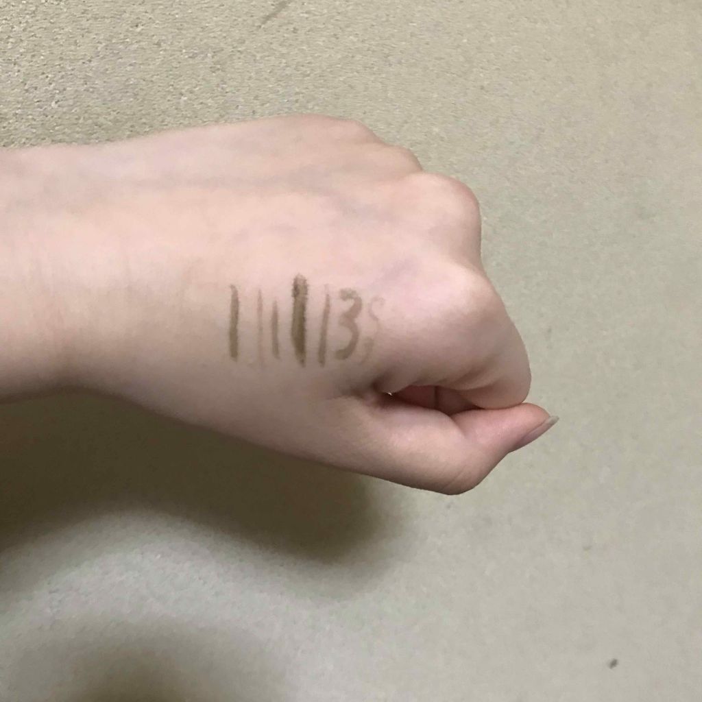 カンコレ リキッドアイライナー/DAISO/リキッドアイライナーを使ったクチコミ（2枚目）