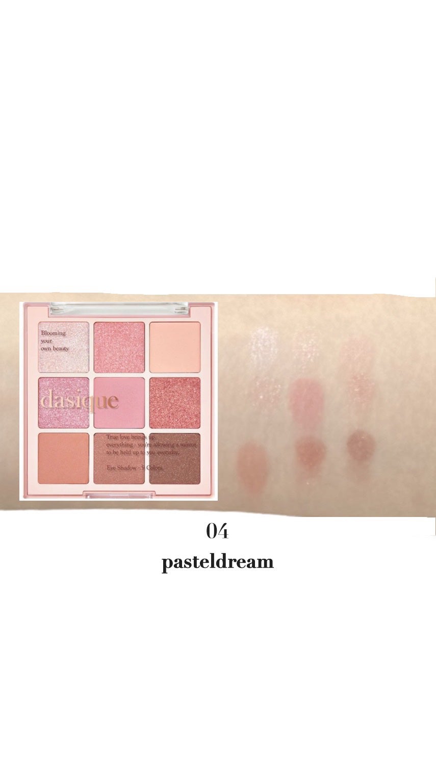 シャドウパレット/dasique/アイシャドウパレットを使ったクチコミ(4枚目)