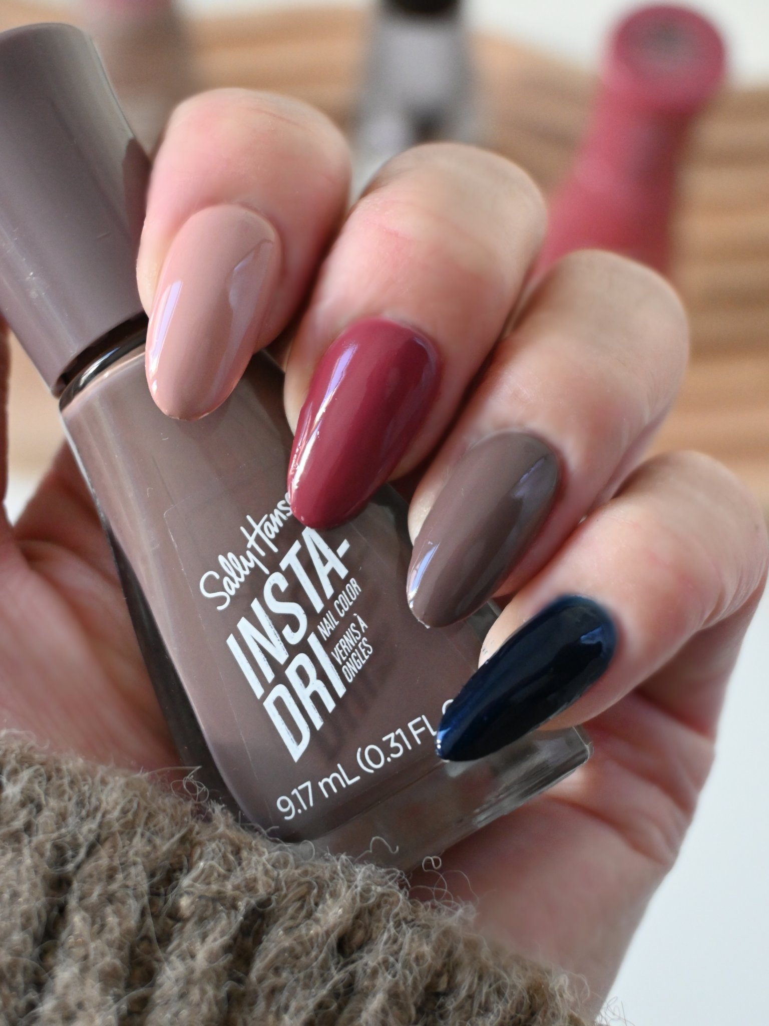 インスタドライ ネイルカラー/サリーハンセン/オールインワンネイルを使ったクチコミ（1枚目）