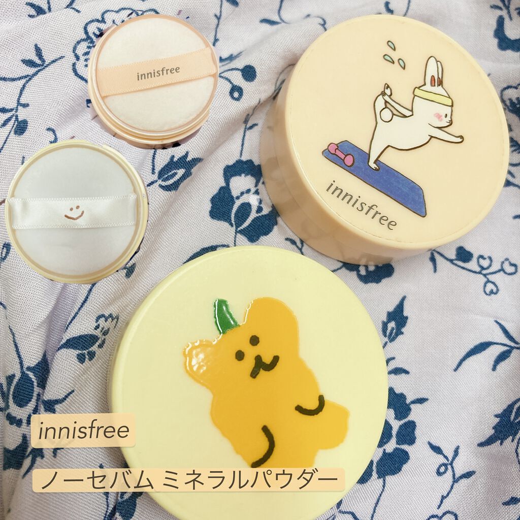ノーセバム　ミネラルパウダー　N/innisfree/ルースパウダーを使ったクチコミ（1枚目）