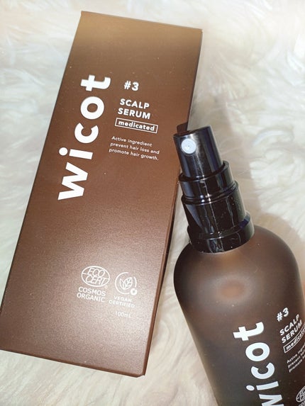 薬用スカルプセラム/wicot/頭皮ローションを使ったクチコミ(2枚目)