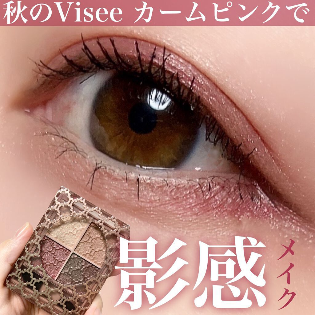 グロッシーリッチ アイズ N/Visée/アイシャドウパレットを使ったクチコミ（1枚目）