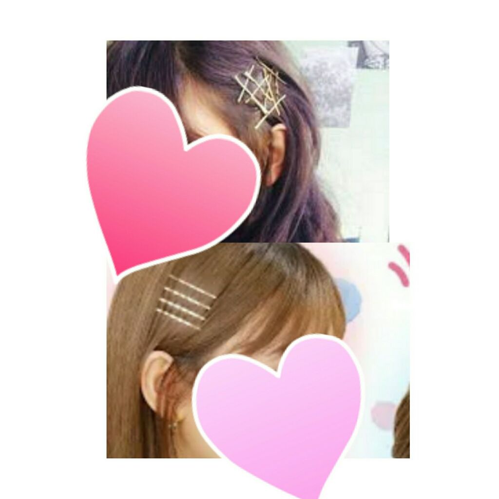 ヘアピン/DAISO/ヘアアクセサリーを使ったクチコミ(2枚目)
