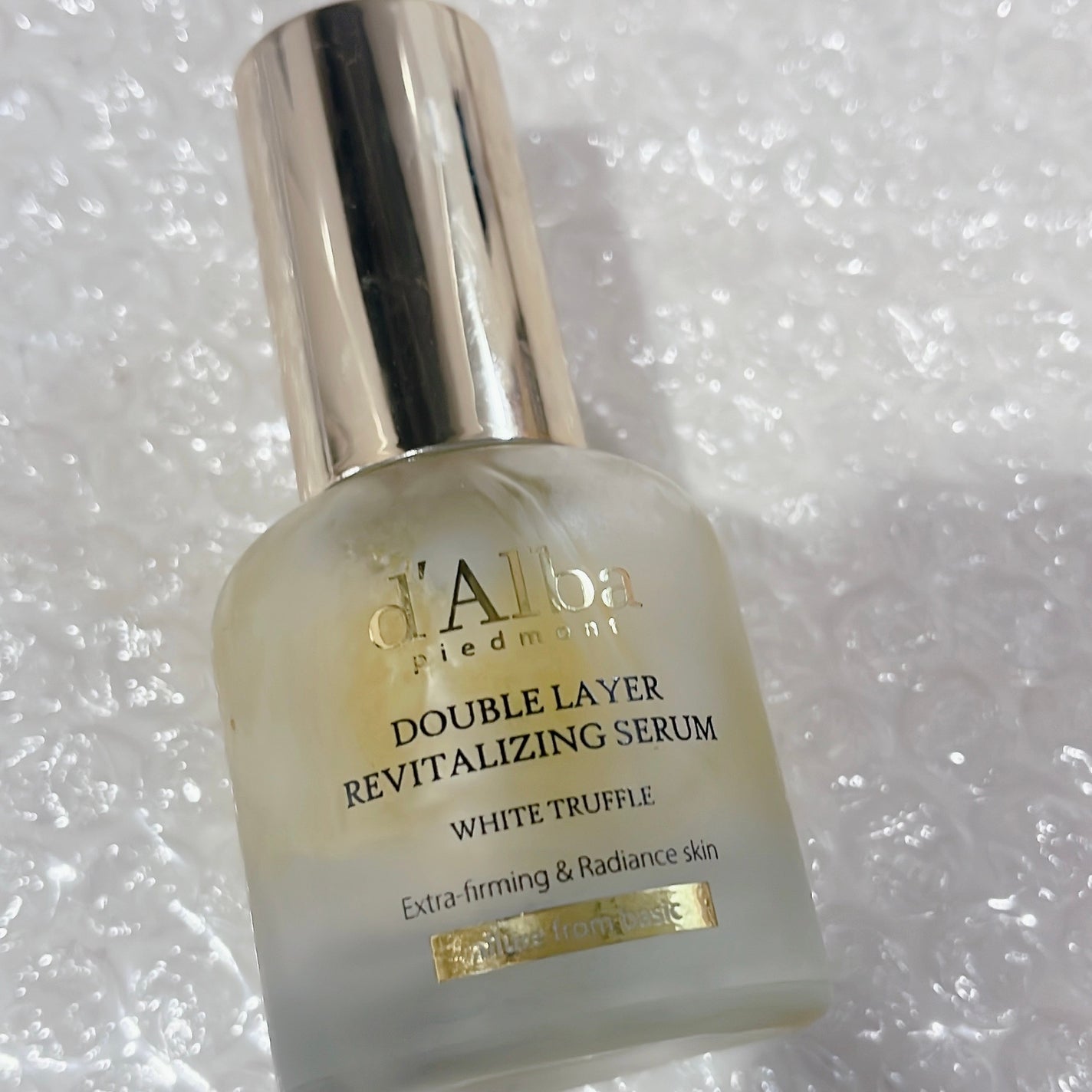 ホワイトトリュフダブルレイヤーリバイタライジングセラム/ダルバ/美容液を使ったクチコミ(1枚目)