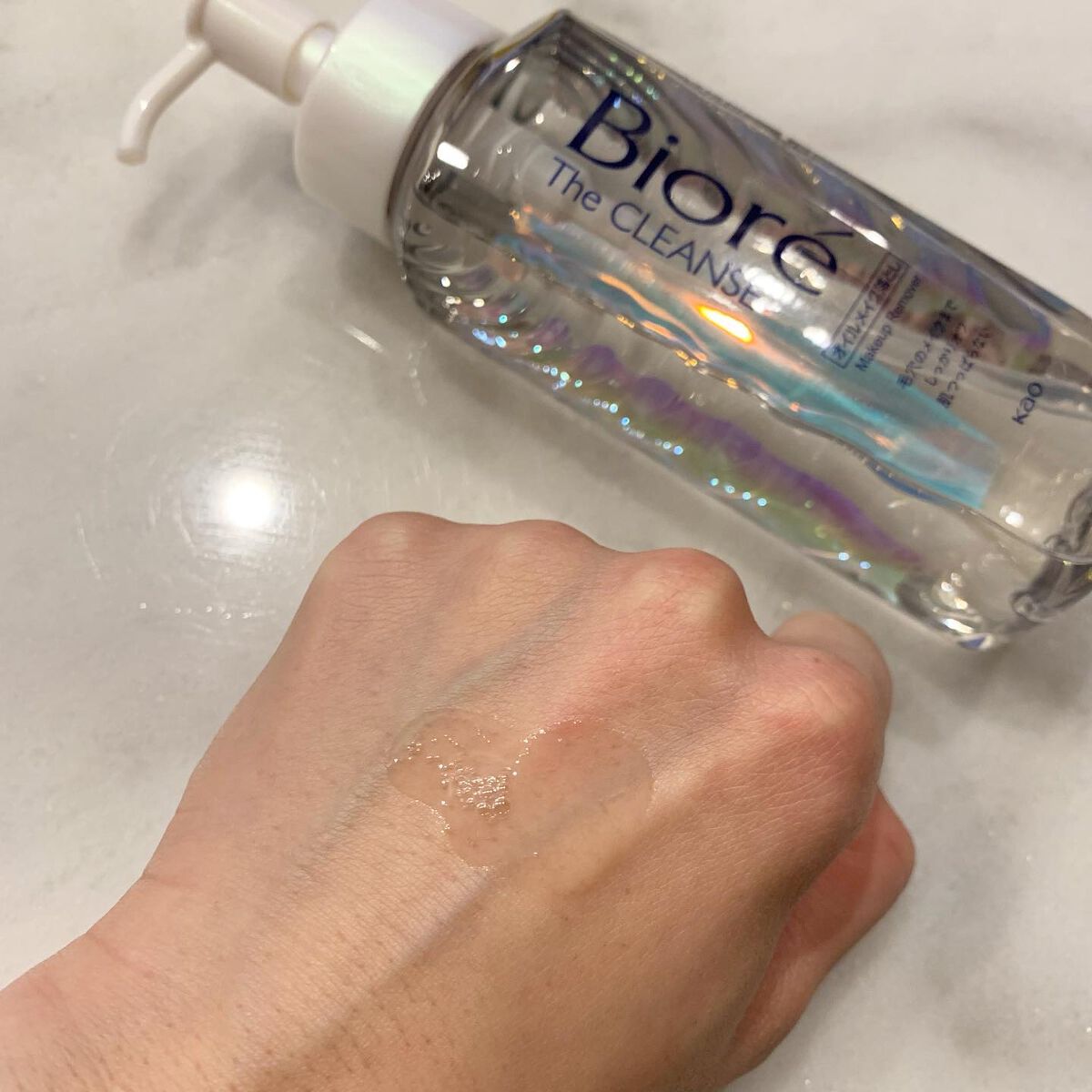 The クレンズ オイルメイク落とし/ビオレ/オイルクレンジングを使ったクチコミ（2枚目）