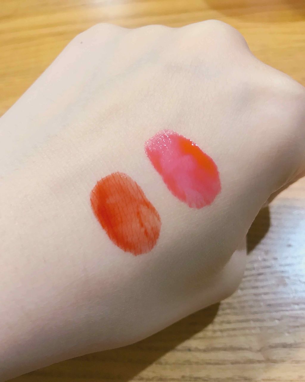 ディアダーリン ウォータージェルティント/ETUDE/リップティントを使ったクチコミ（2枚目）