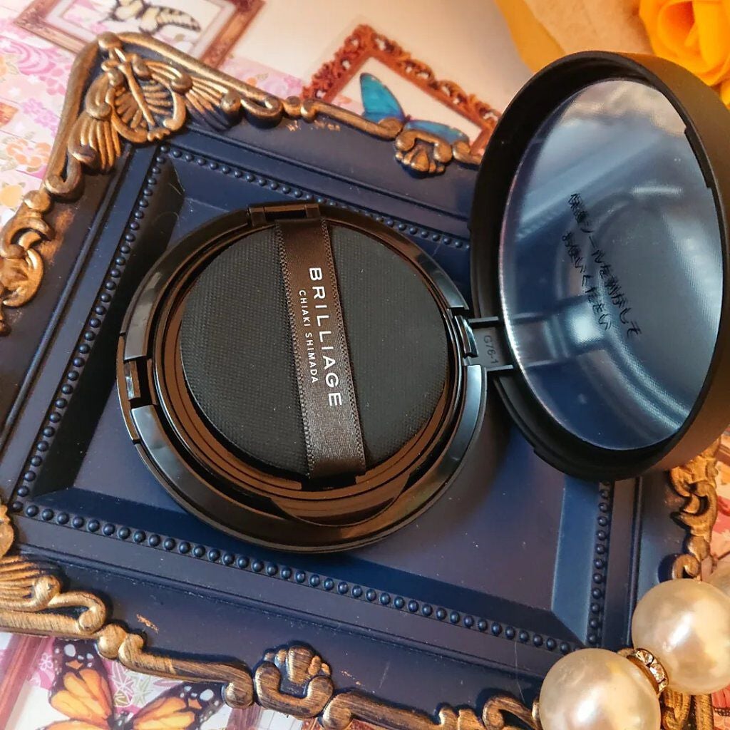 クリエイターズ ロングウェア UV クッション/ブリリアージュ/クッションファンデーションを使ったクチコミ(2枚目)