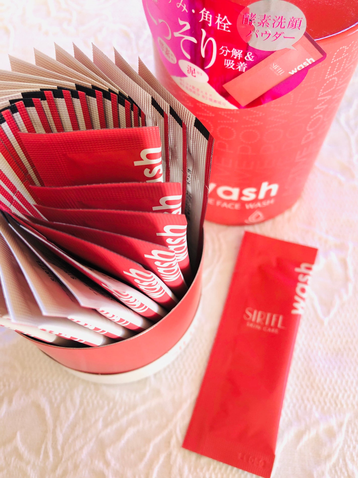 アクティブパウダークレイ酵素洗顔/SIRTFL/洗顔パウダーを使ったクチコミ(1枚目)