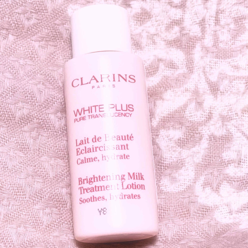 ホワイト-プラス ブライト ミルク ローション/CLARINS/化粧水を使ったクチコミ（1枚目）