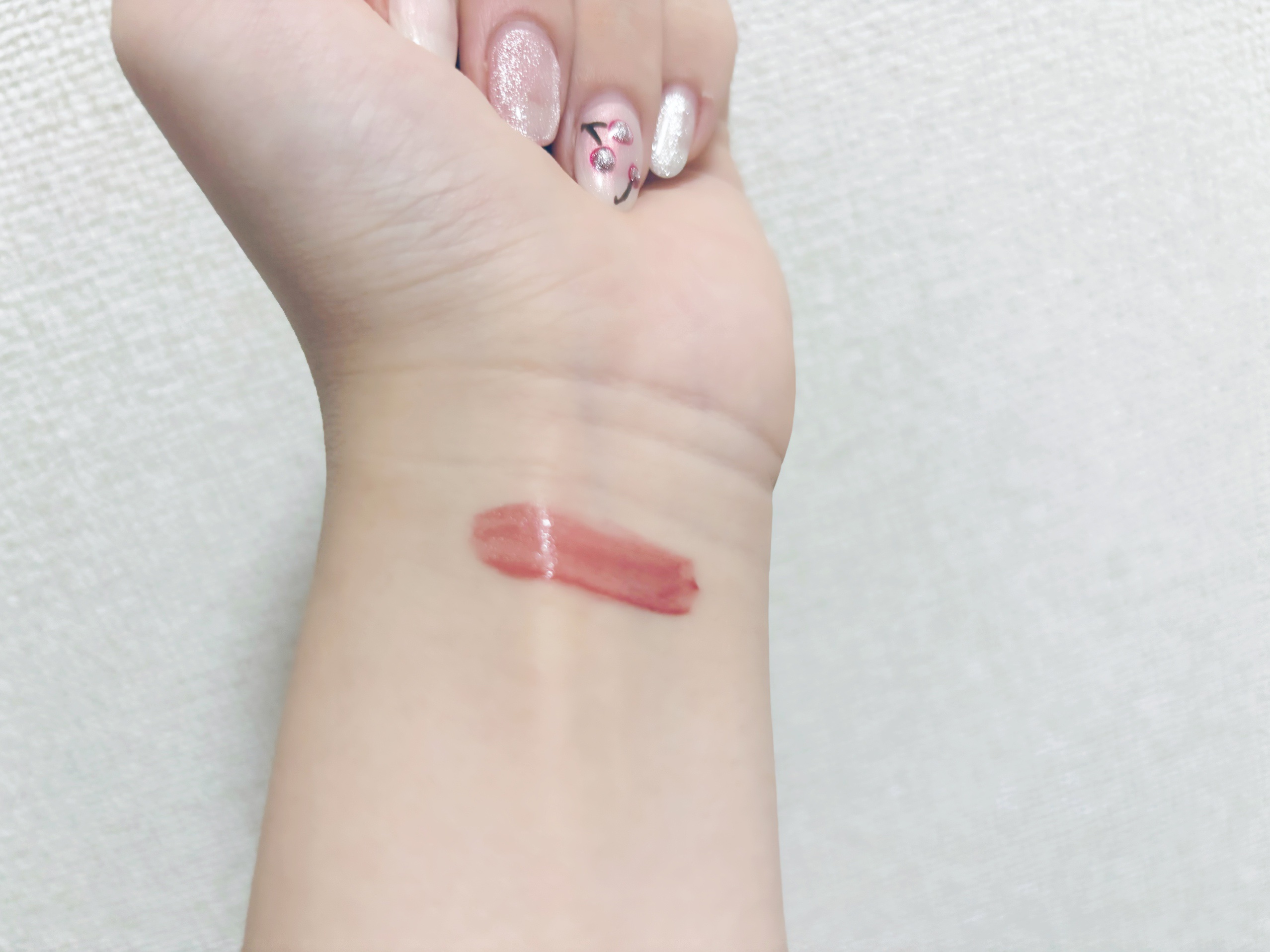 デューイフィルムティント 10 チアフルピンク/CipiCipi/リップティントを使ったクチコミ（2枚目）