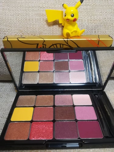 ピカシュウ アイ パレット‐サンダーショック/shu uemura/パウダーアイシャドウを使ったクチコミ（1枚目）